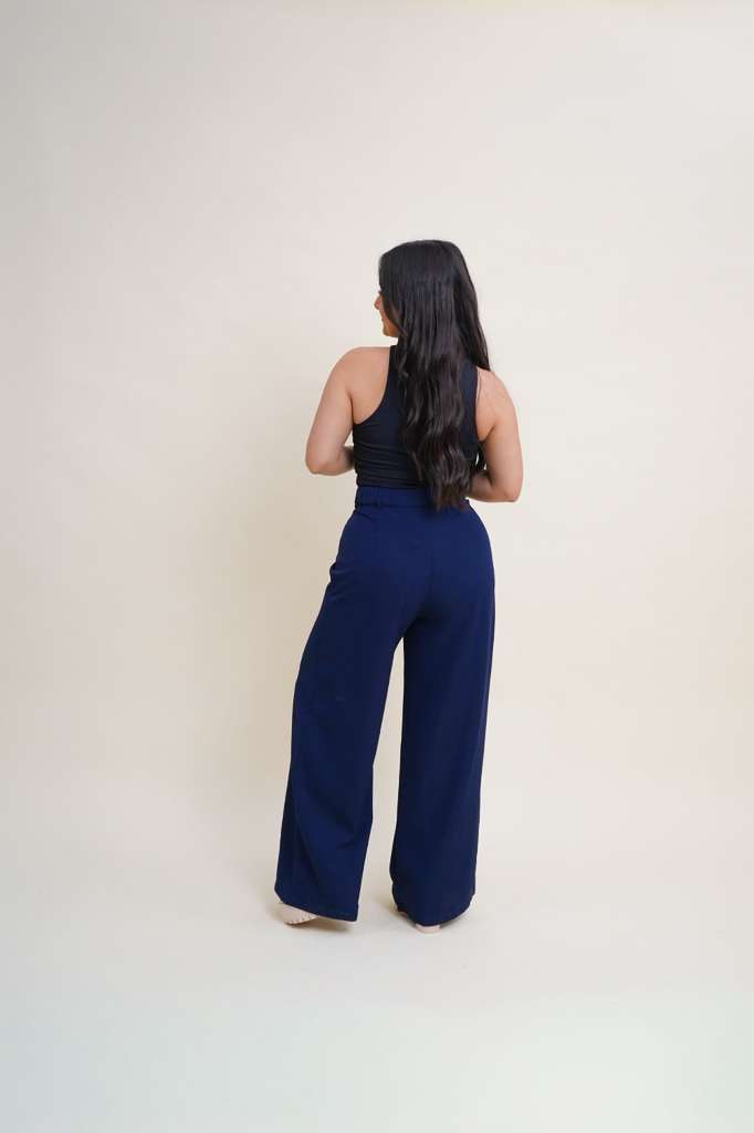 Pantalon Ancho Azul - Corporate Girl 2.0